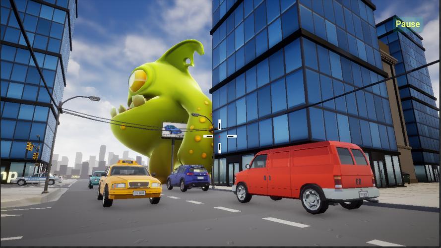 Monsters City Tridin Capture d'écran 2