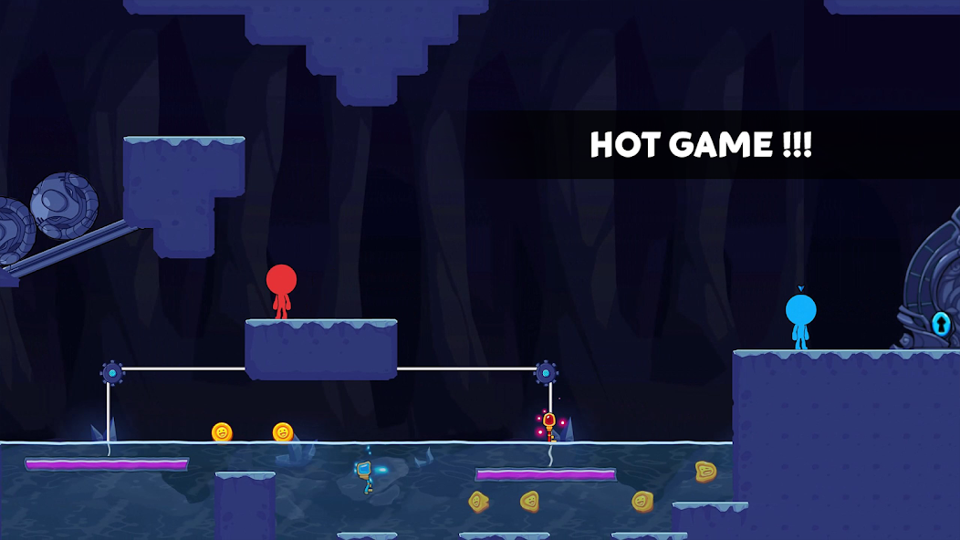 Stick World: Red Blue Journey Mod 스크린샷 3
