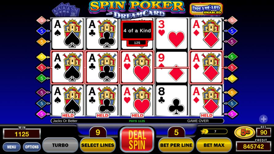 Spin Poker™ Casino Video Slots スクリーンショット 2