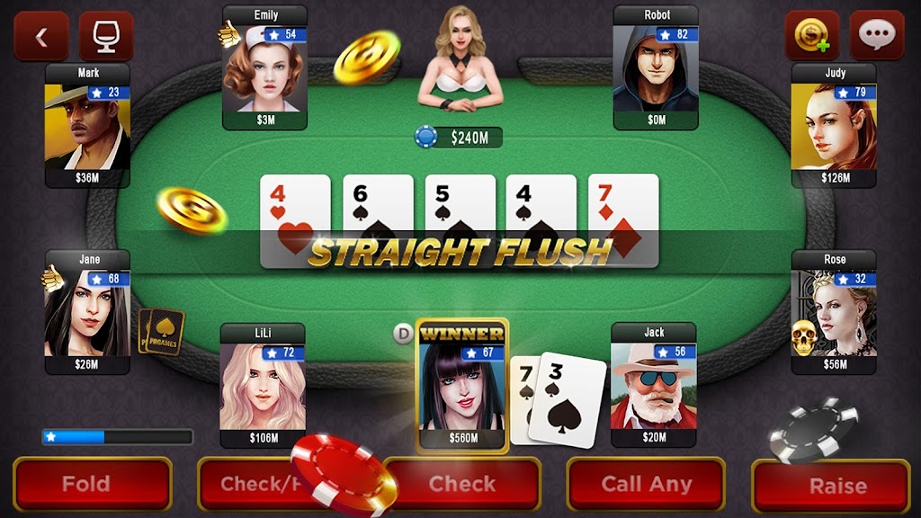 Spark Poker - Live Texas Holdem Casino应用截图第0张