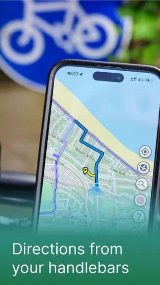 World Bike Map: GPS Navigation ภาพหน้าจอ 2