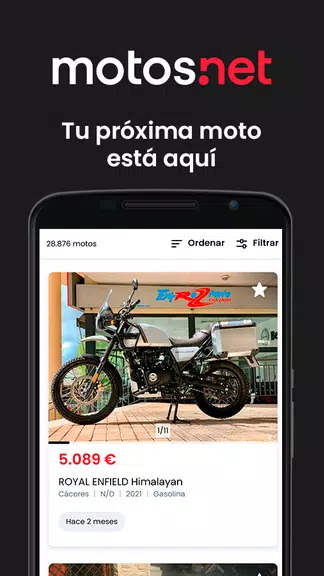 Motos.net - Motos de Ocasión應用截圖第1張