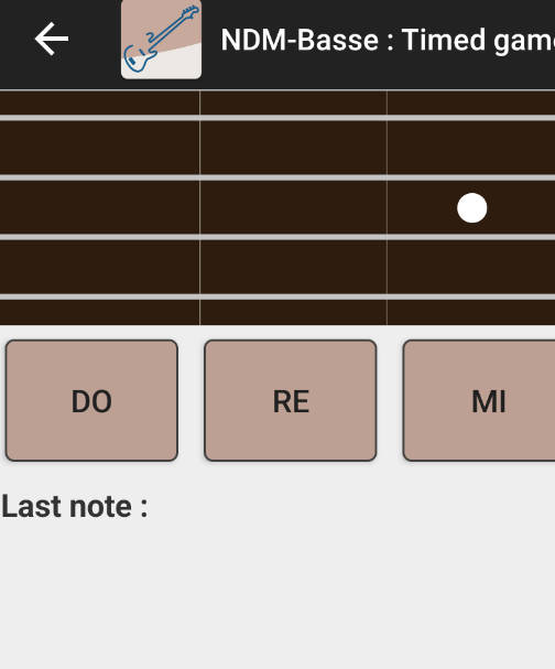 NDM-Bass Learn Music Notes Captura de tela 0