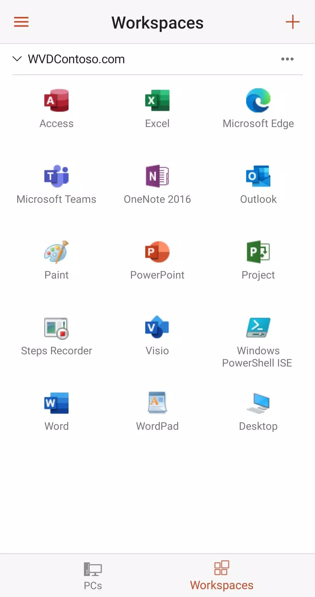 Schermata Remote Desktop 1