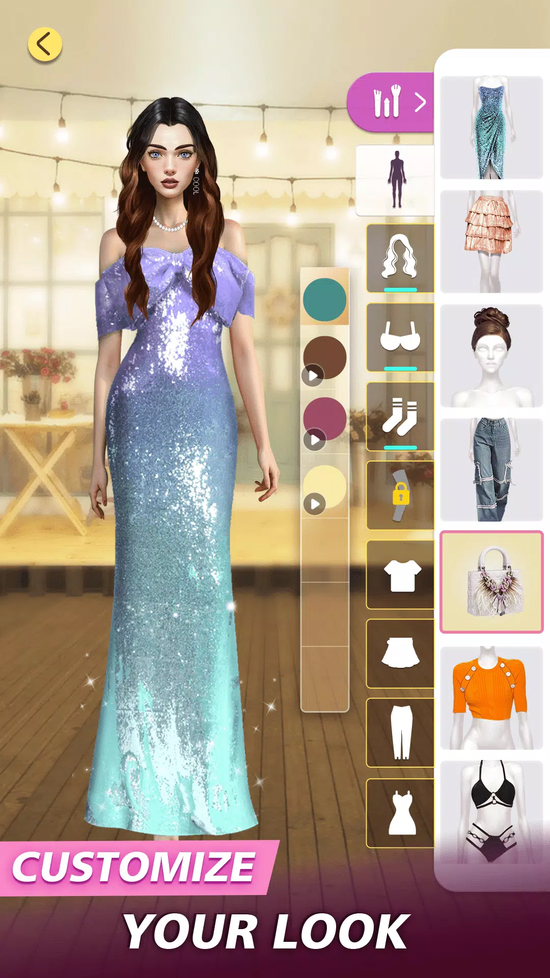 fashion dress up Schermafbeelding 0