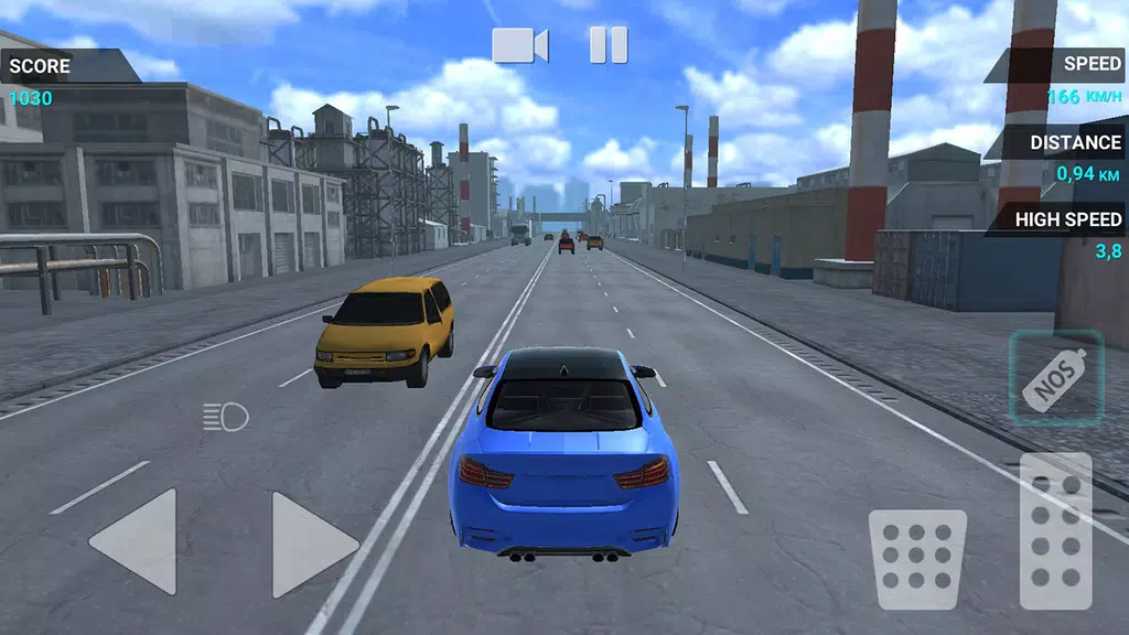 Traffic Racer Speeding Highway Скриншот 3