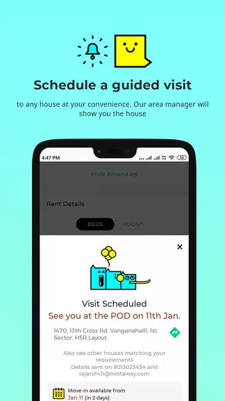 Nestaway-Rent a House/Room/Bed Ekran Görüntüsü 3