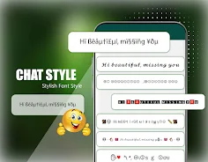 Chat Style - Fonts Keyboard স্ক্রিনশট 3