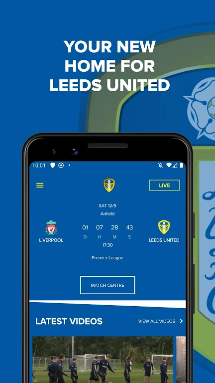 Leeds United Official Capture d'écran 0