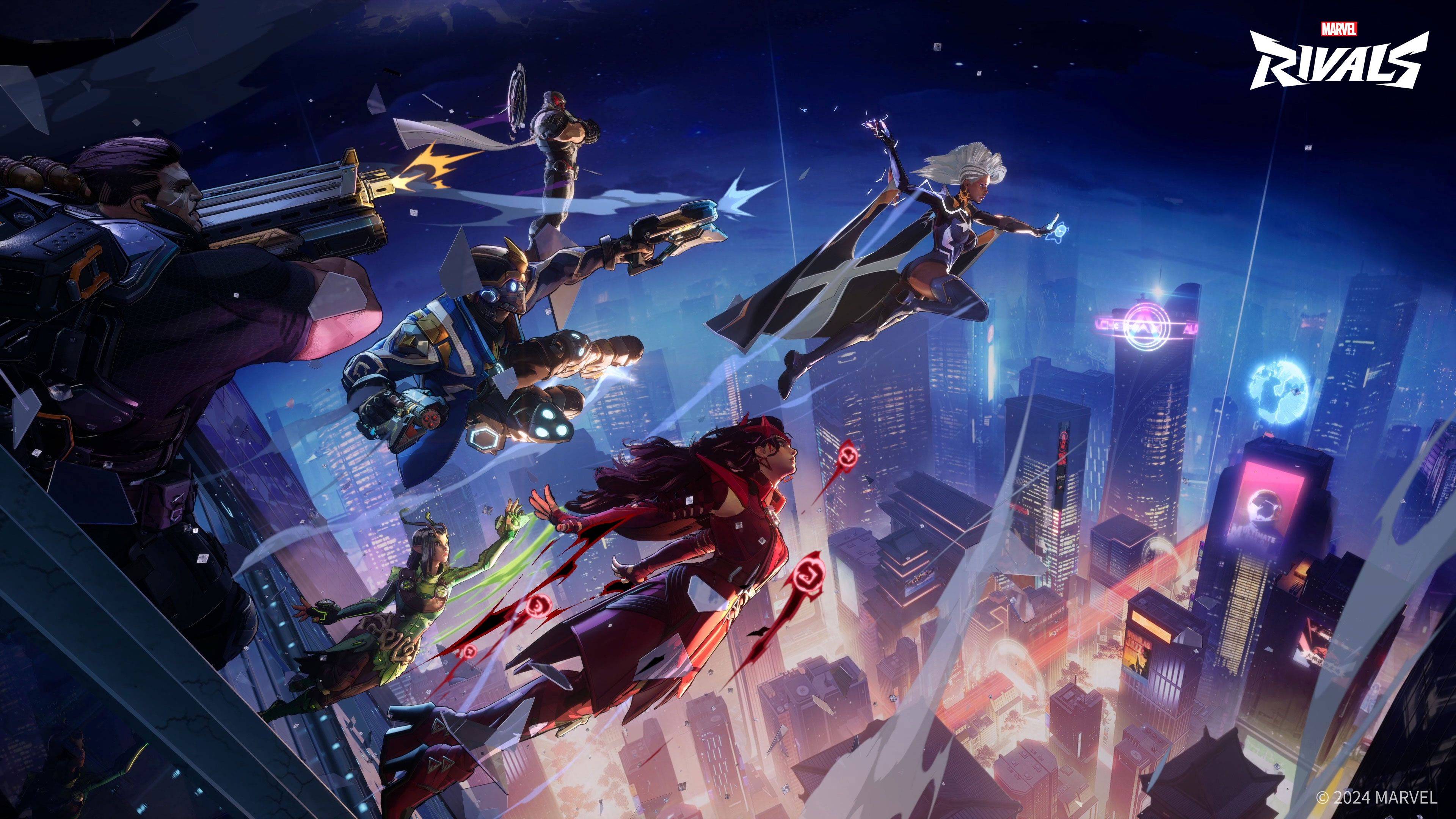 상위 10 개의 Marvel Rivals 영웅이 픽 비율로