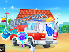 Truck wash games for boys Ekran Görüntüsü 2