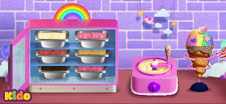 Ice Cream Making Game For Kids Captura de pantalla 2