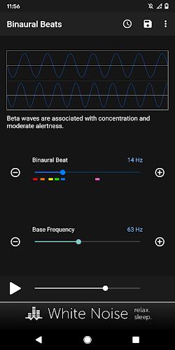 Binaural Beats Generator Captura de pantalla 0