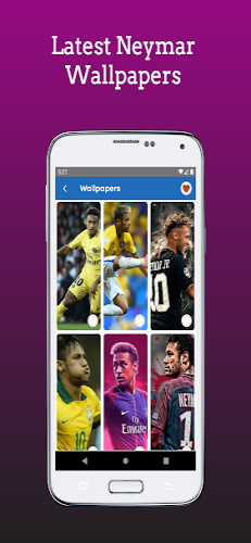 Neymar Wallpapers HD, Keyboard Tangkapan skrin 2