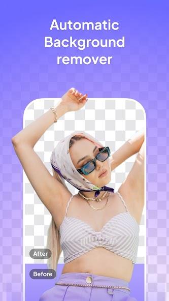 SnapBG: Remove Background AI Mod Ekran Görüntüsü 0