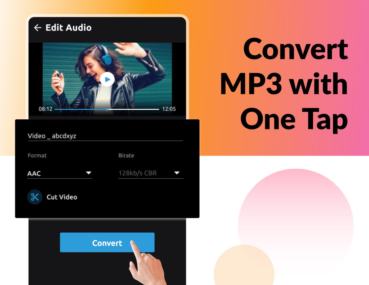 MP3 Converter: Video Converter स्क्रीनशॉट 1