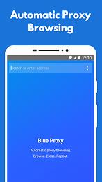 Blue Proxy: proxy browser VPN Captura de tela 1