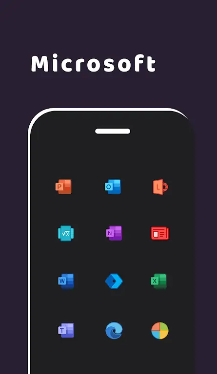 Duo Nano Icon Pack ဖန်သားပြင်ဓာတ်ပုံ 2