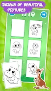 Animal Coloring Games for Kids Ekran Görüntüsü 1