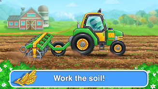 Wheat Harvest: Farm Kids Games ภาพหน้าจอ 3