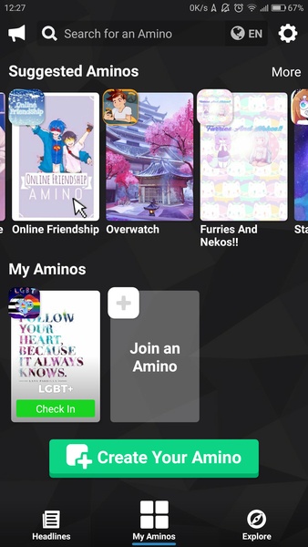 Amino: Communities and Fandom應用截圖第0張