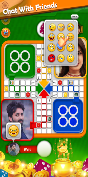 India vs Pakistan Ludo Online Tangkapan skrin 0