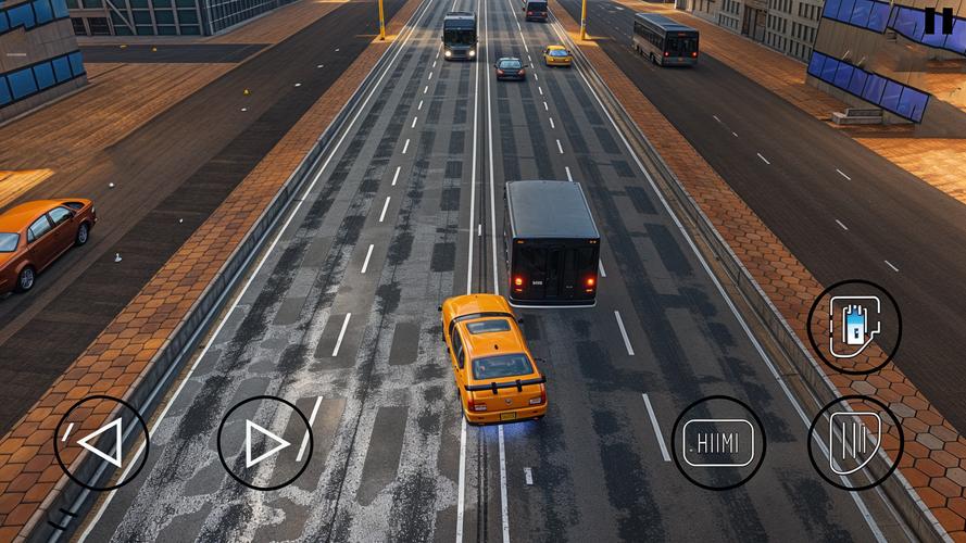 Car Highway Traffic Racing Скриншот 1