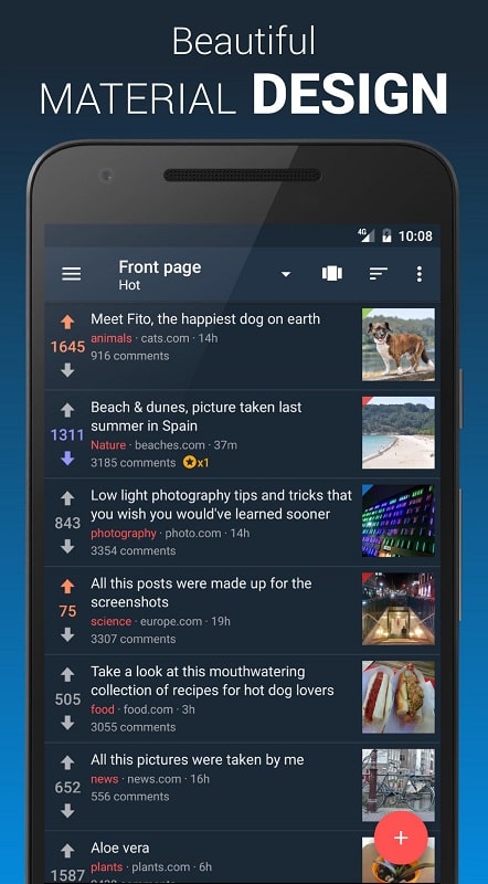 Boost for reddit স্ক্রিনশট 2