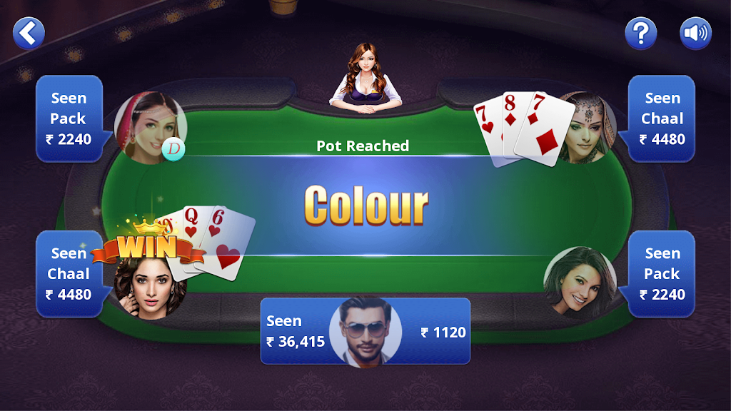 Teen Patti Offline ဖန်သားပြင်ဓာတ်ပုံ 3