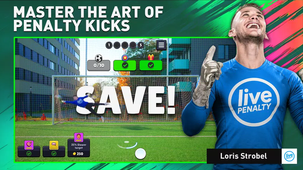 Soccer Penalty: Live Goalie應用截圖第1張