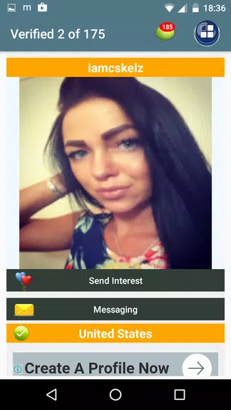 MeetOutside.com USA Dating App Ekran Görüntüsü 0