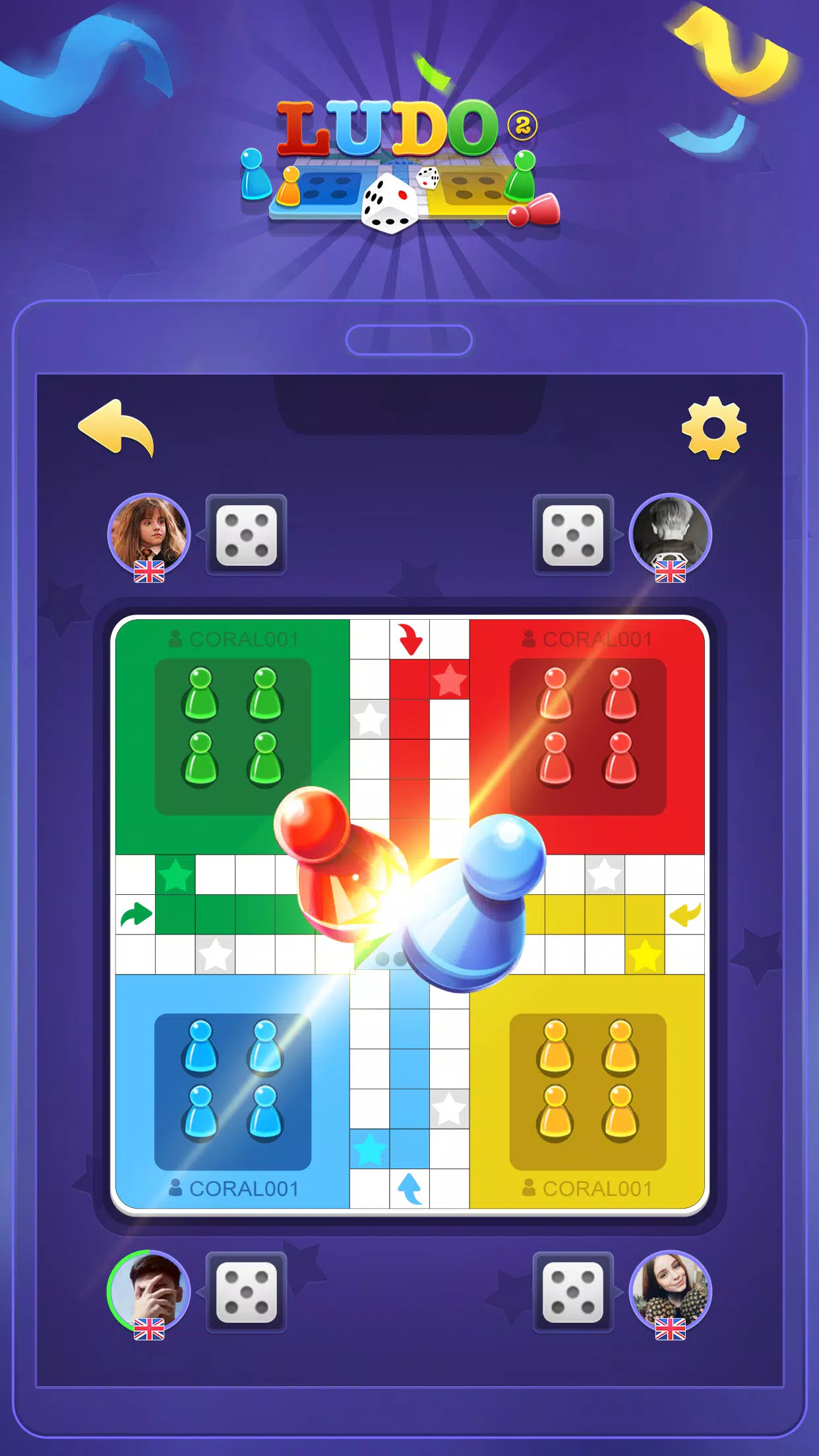 Ludo Master-Offline Star king 스크린샷 1