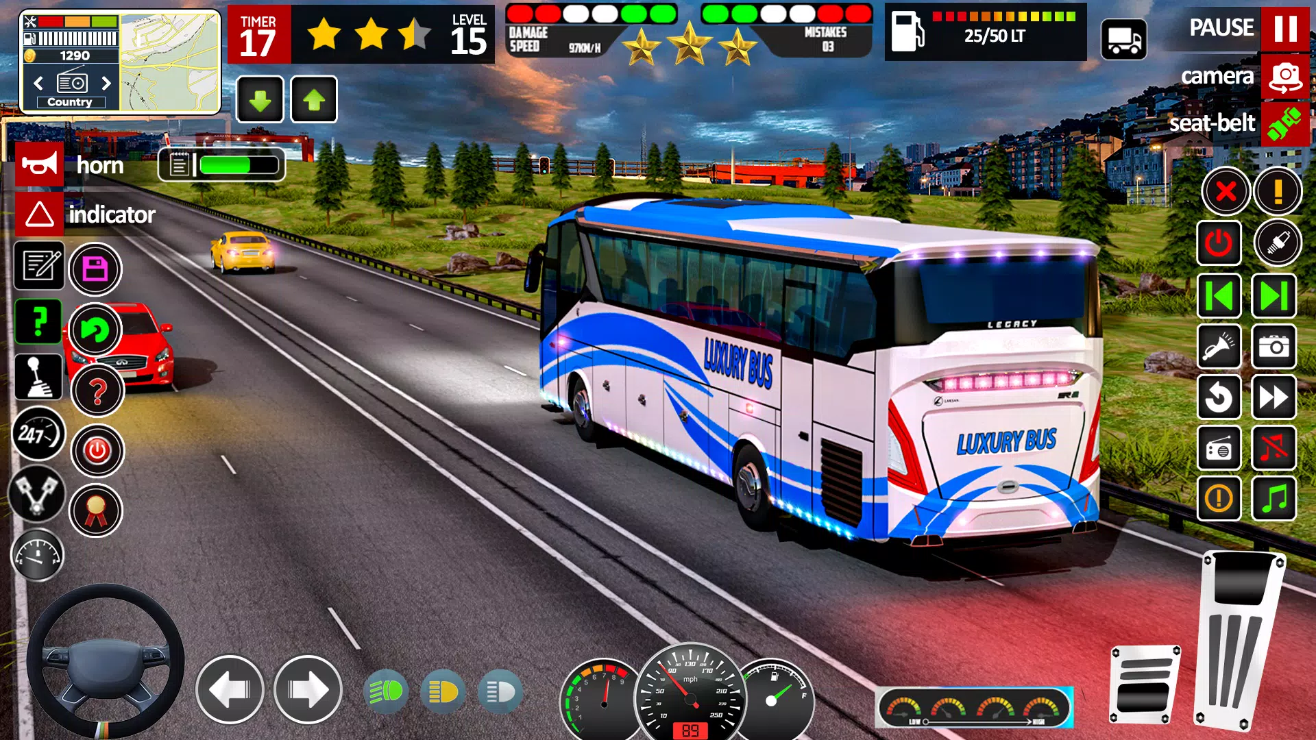 Bus Games City Bus Simulator ภาพหน้าจอ 2