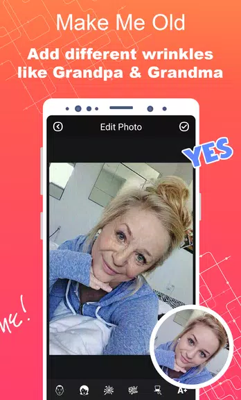 Schermata Make Me Old - Aged Face Maker 1