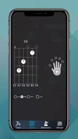 Guitar Tuner: Easy Tune Zrzut ekranu 1