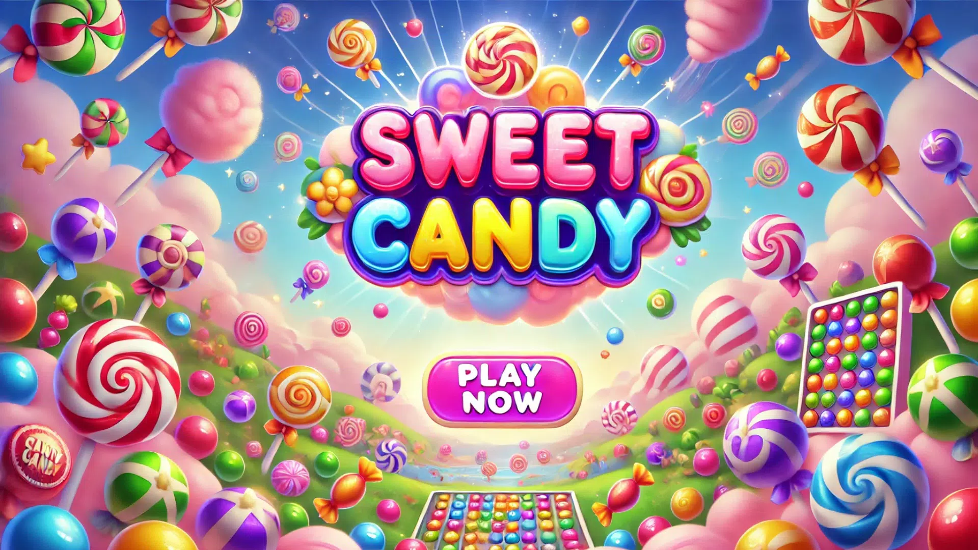 Sweet Candy - Match 3 Puzzle Zrzut ekranu 0