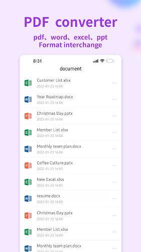 Document Editor:Word,Sheet,PDF 스크린샷 2