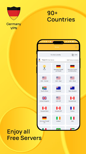 Germany VPN Get German IP স্ক্রিনশট 1