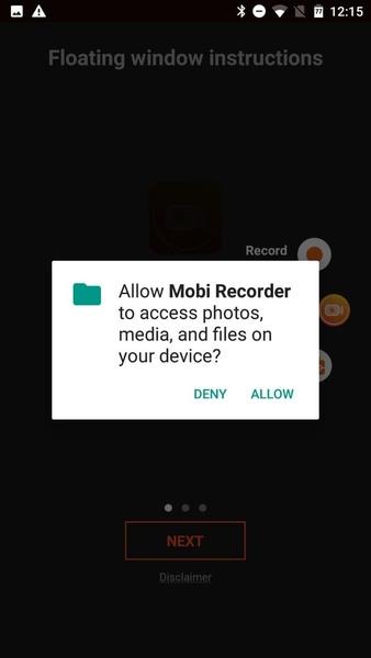 Capture Recorder Mobi Screen Recorder Schermafbeelding 2