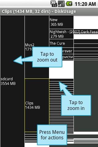 DiskUsage Capture d'écran 0