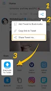 Download Twitter Videos - GIF Zrzut ekranu 0