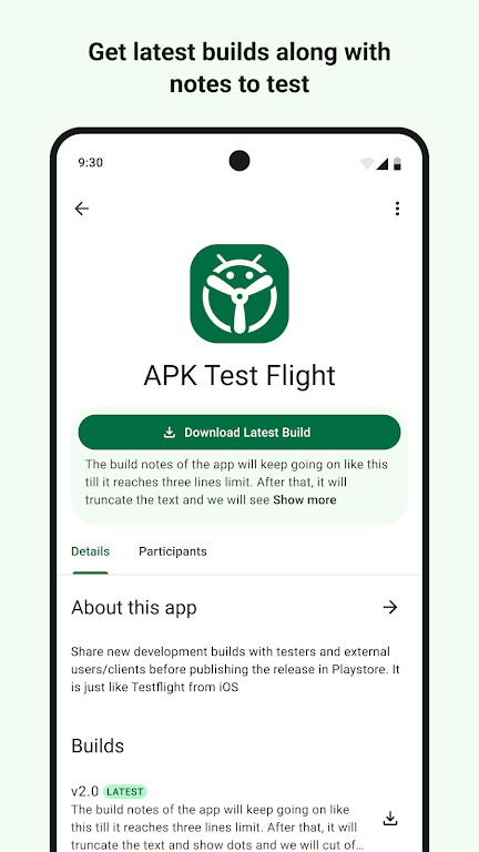 APKFlight - Android TestFlight Ảnh chụp màn hình 2