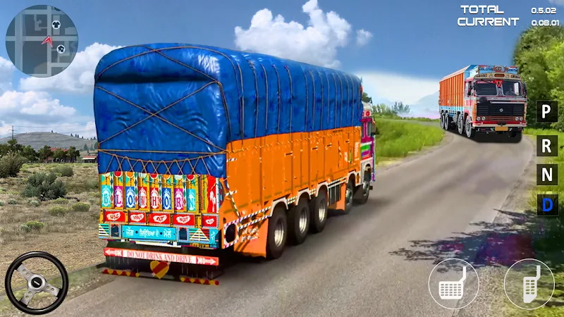 Indian Driver Cargo Truck Game Ekran Görüntüsü 2