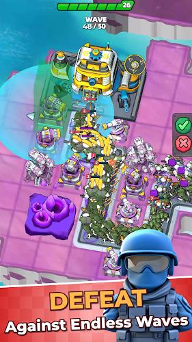 Island Defense TD - Tower War ภาพหน้าจอ 3