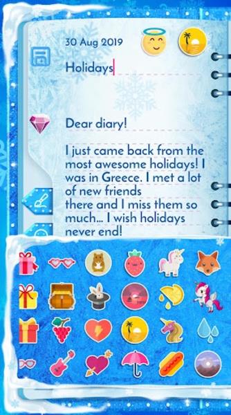 Winter Princess Diary Tangkapan skrin 3