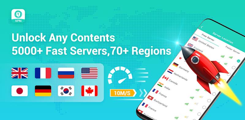 VPN - Fast & Unlimited VPN應用截圖第0張