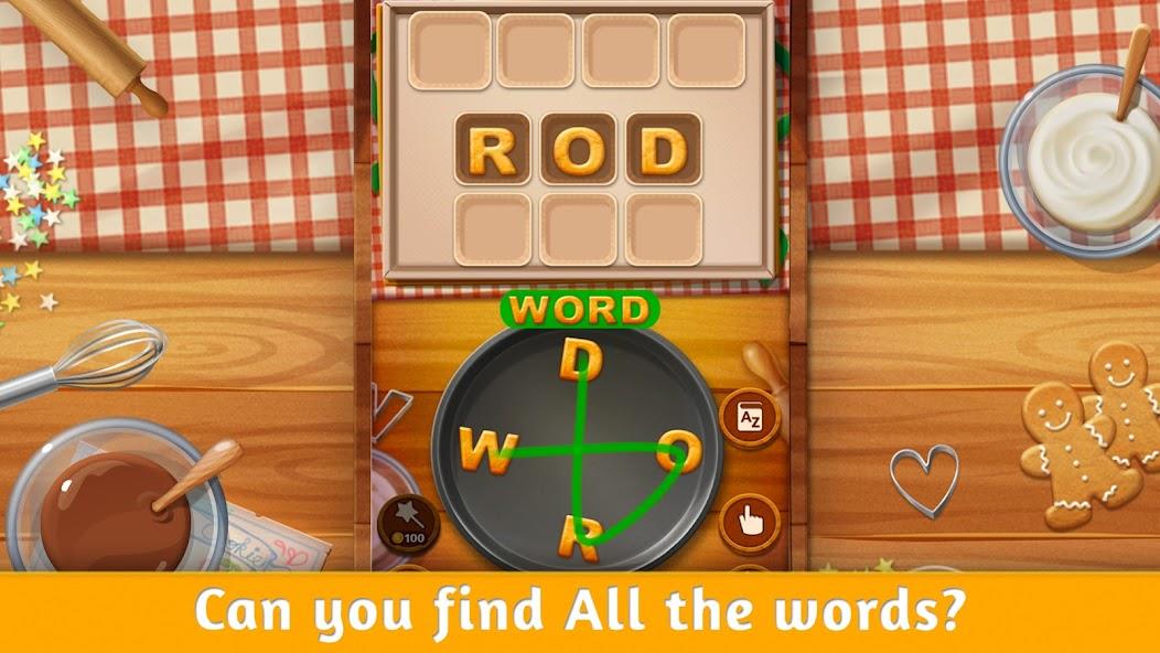 Word Cookies! ® Mod ဖန်သားပြင်ဓာတ်ပုံ 0