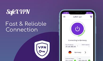 SafeX VPN - Fast VPN Proxy Zrzut ekranu 0