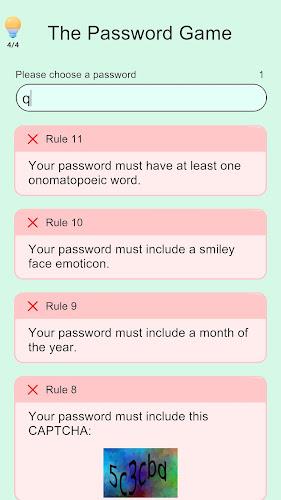 The Password Game Capture d'écran 3