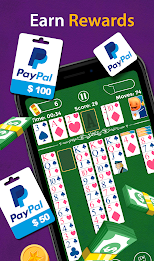 Solitaire - Make Money ဖန်သားပြင်ဓာတ်ပုံ 1